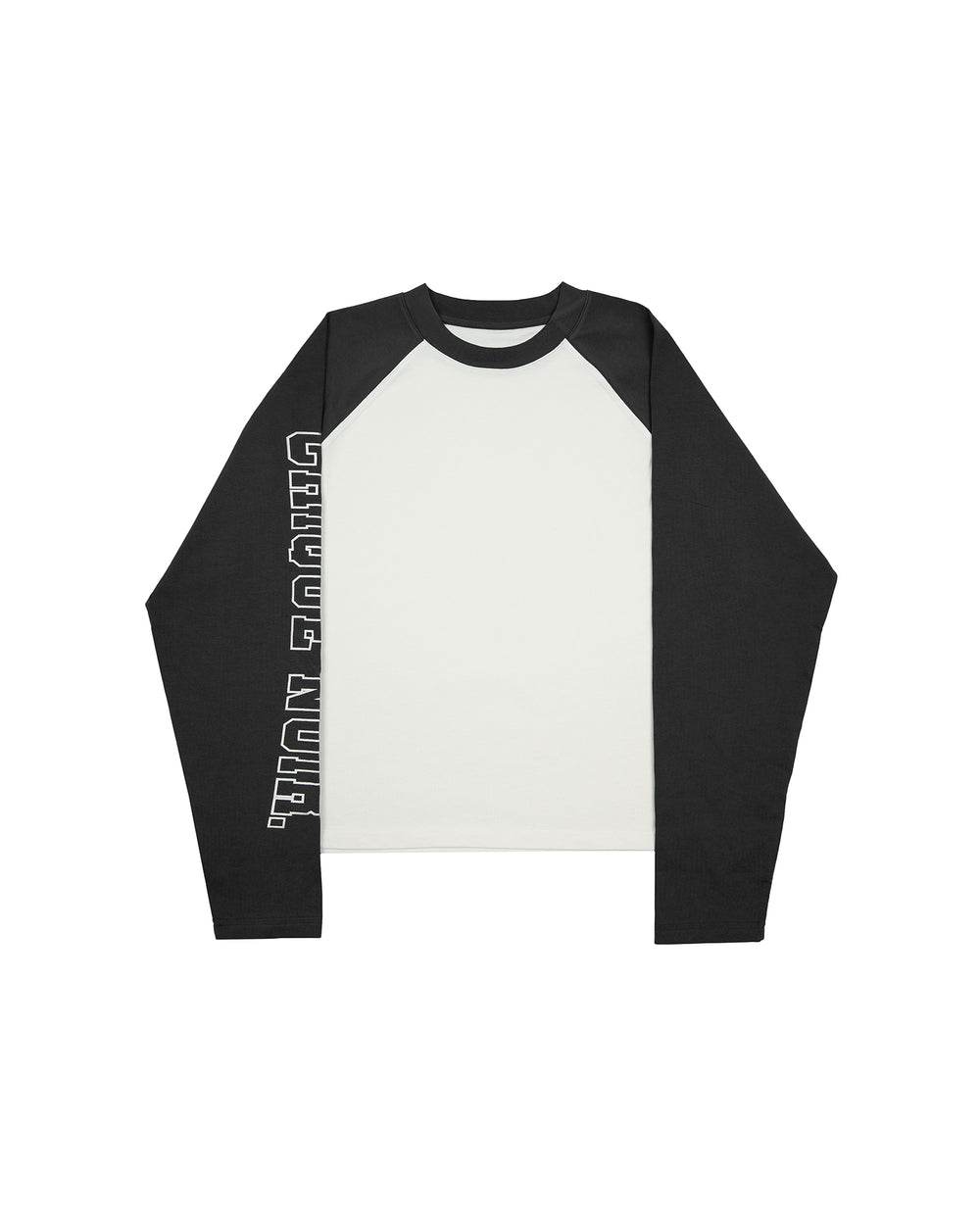 TWO TONE LONGSLEEVE | OFF-WHITE/ANTRACITE
